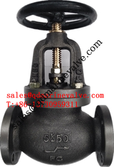 China Valvole a globo in Ghisa 5K Cast Iron globe valves JIS 5K/10K/16K supplier