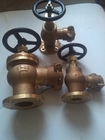 JIS marine bronze angle fire valve/hydrant valve JIS F7334B