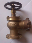 2 1/2" JIS marine bronze angle fire valve/hydrant valve DN65